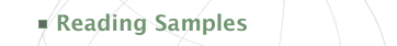 Link to reading samples